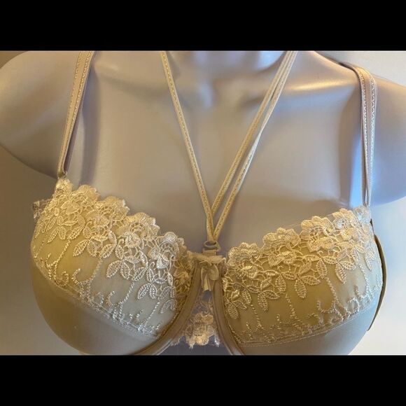🌸Beauty Express Sexy Floral Push Up Bras 36C - Picture 2 of 13